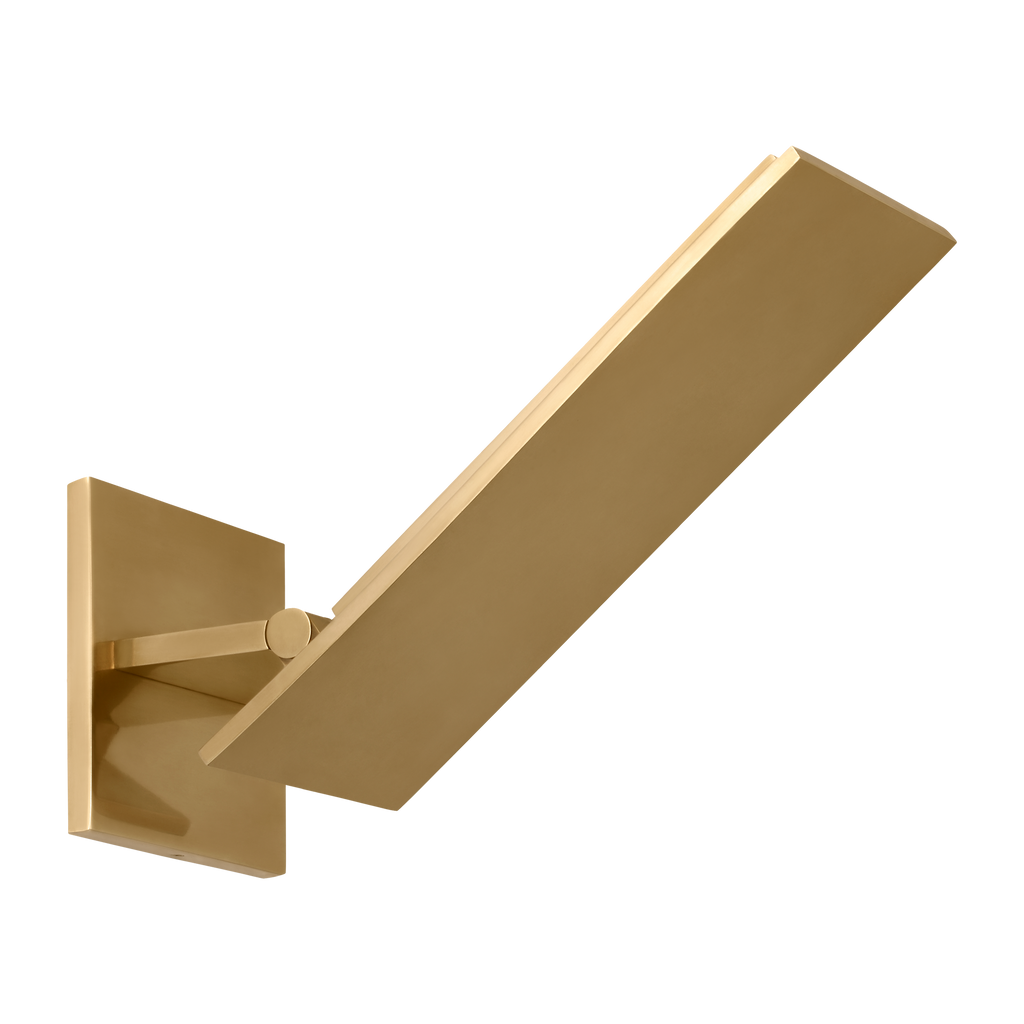 Angolo 11 Sconce Hand Rubbed Antique Brass 2700K 90 CRI