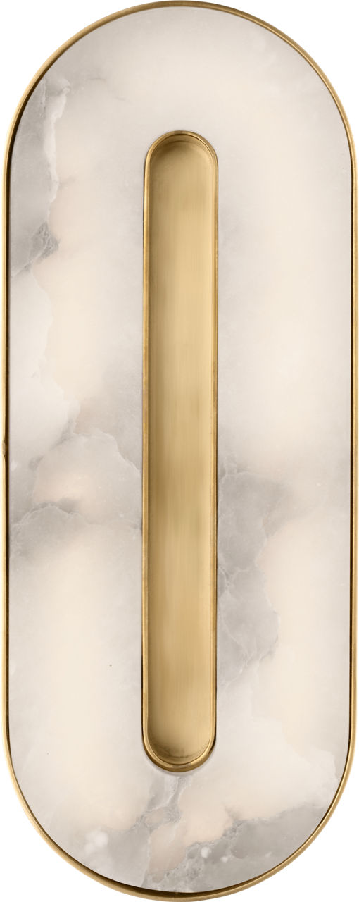 Wyllis 12 Sconce hand rubbed antique brass 2700K 90 CRI