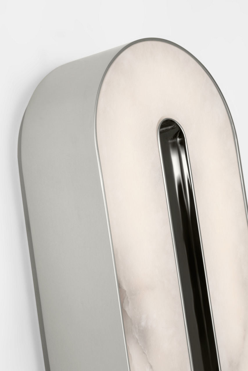 Wyllis 12 Sconce polished nickel 2700K 90 CRI