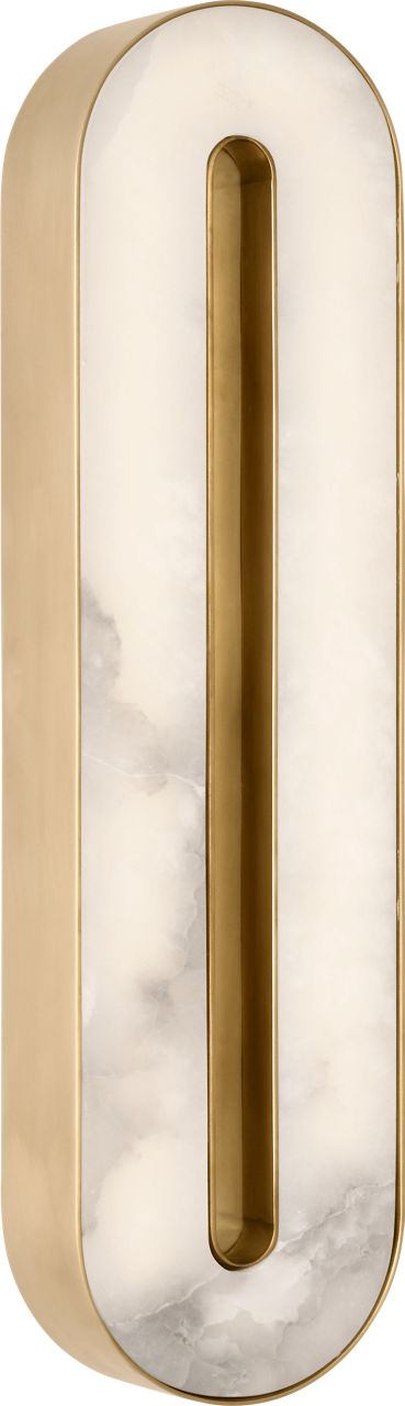 Wyllis 18 Sconce hand rubbed antique brass 2700K 90 CRI