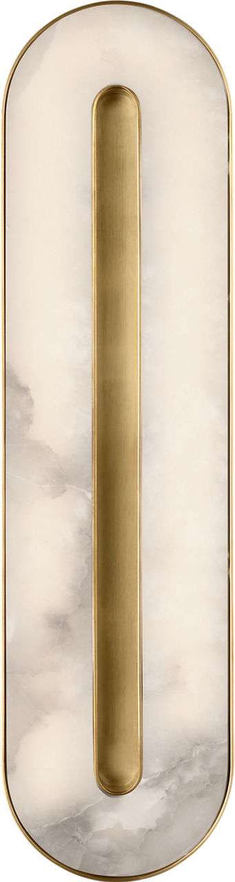 Wyllis 18 Sconce hand rubbed antique brass 2700K 90 CRI