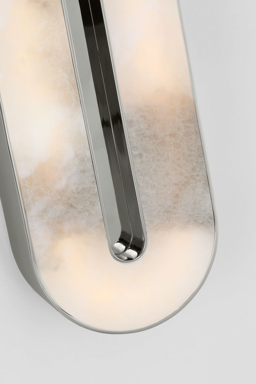 Wyllis 18 Sconce polished nickel 2700K 90 CRI