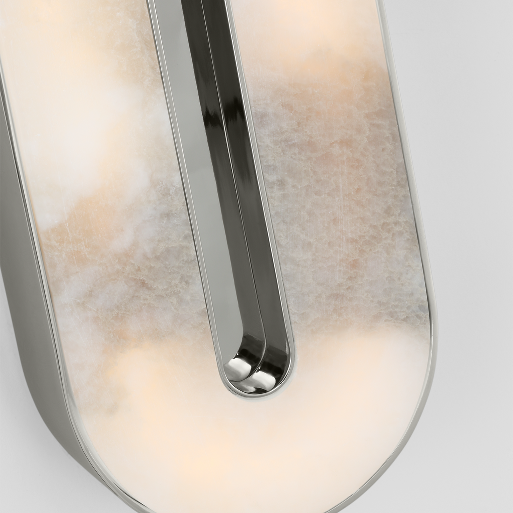 Wyllis 18 Sconce polished nickel 2700K 90 CRI
