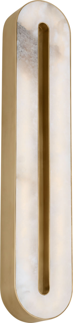 Wyllis 24 Sconce Hand Rubbed Antique Brass 2700K 90 CRI