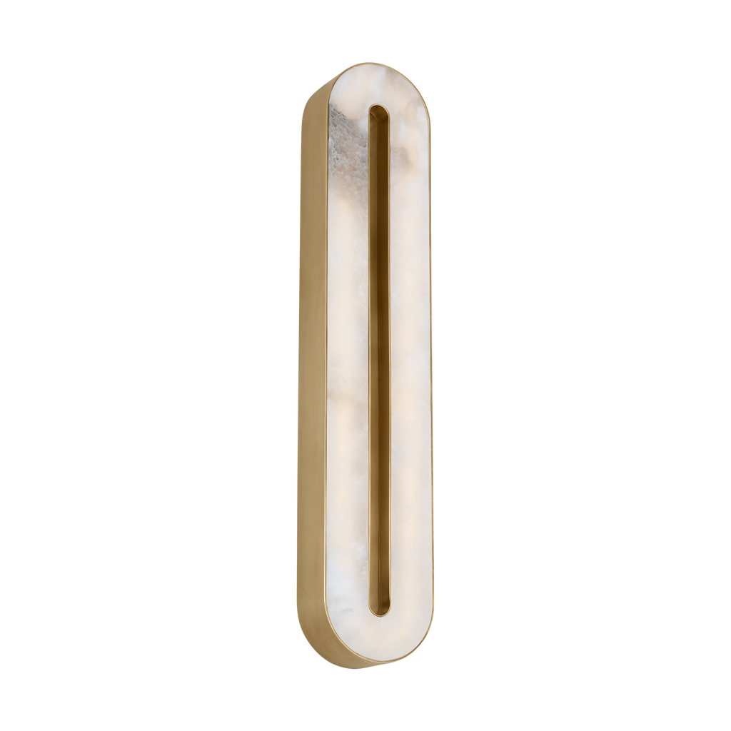 Wyllis 24 Sconce Hand Rubbed Antique Brass 2700K 90 CRI