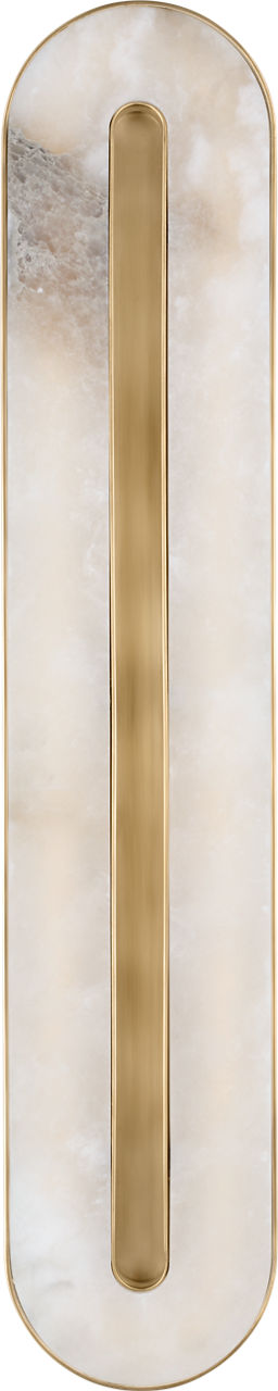 Wyllis 24 Sconce Hand Rubbed Antique Brass 2700K 90 CRI