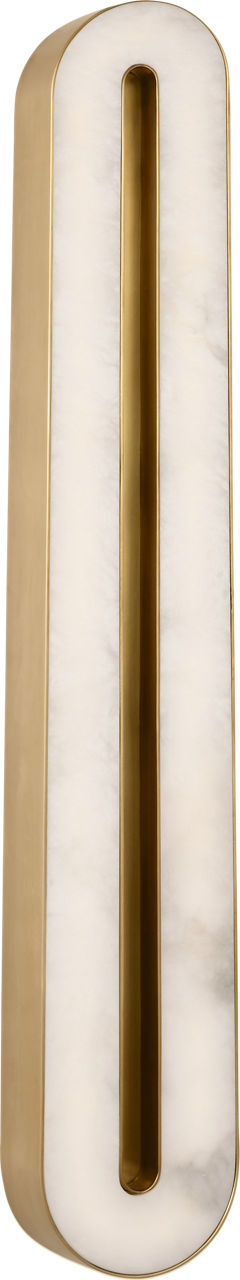 Wyllis 30 Sconce hand rubbed antique brass 2700K 90 CRI