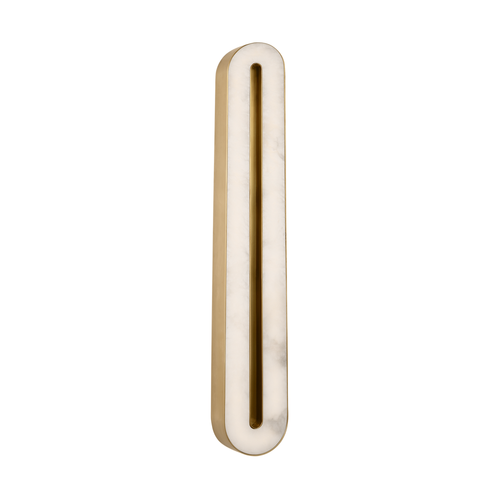 Wyllis 30 Sconce hand rubbed antique brass 2700K 90 CRI