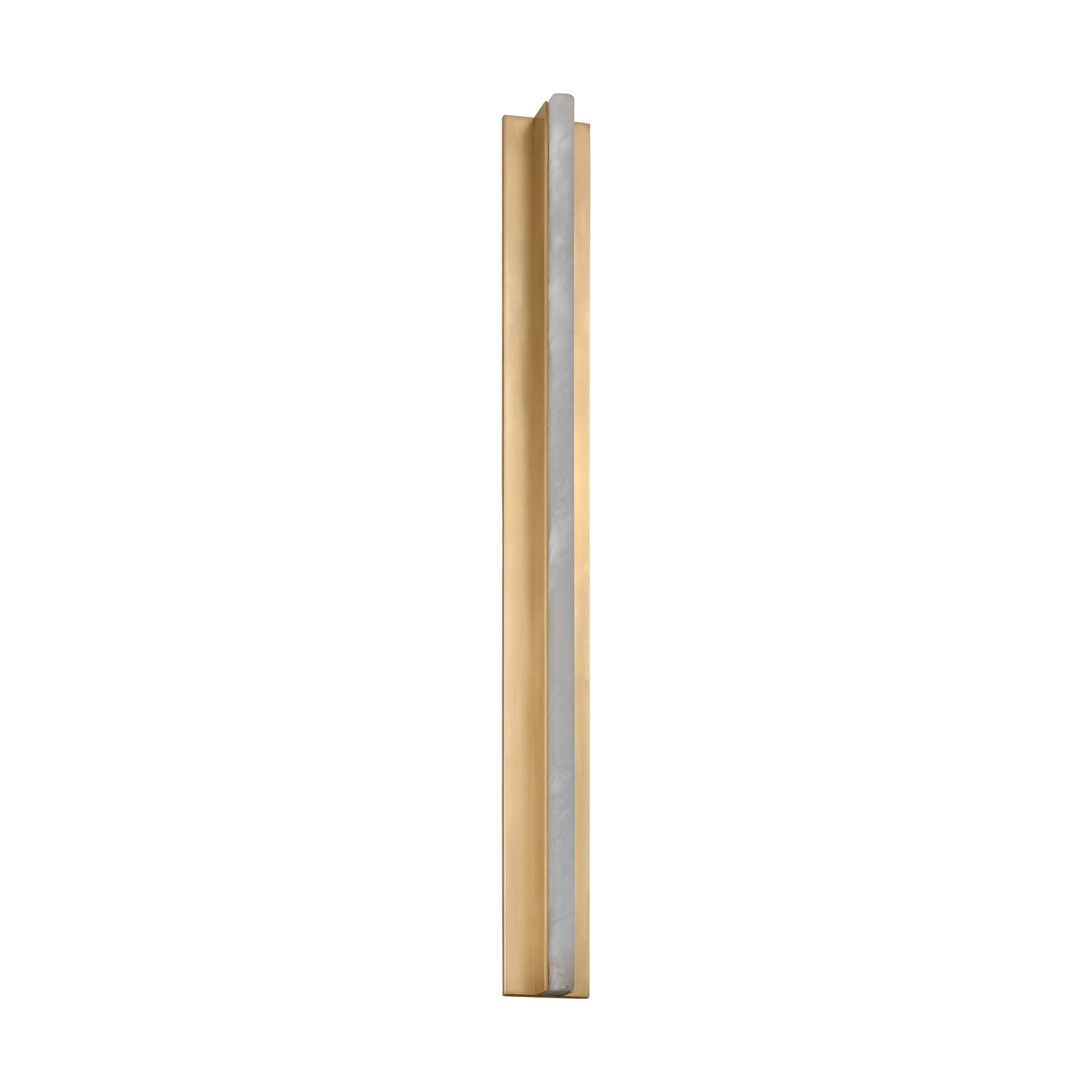 Linea 32 Sconce hand rubbed antique brass 2700K 90 CRI