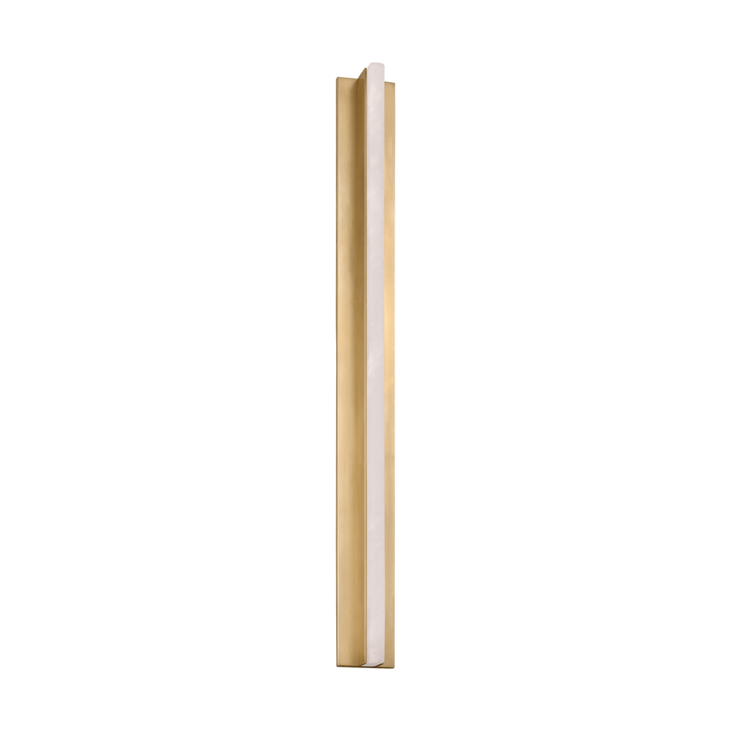 Linea 32 Sconce hand rubbed antique brass 2700K 90 CRI