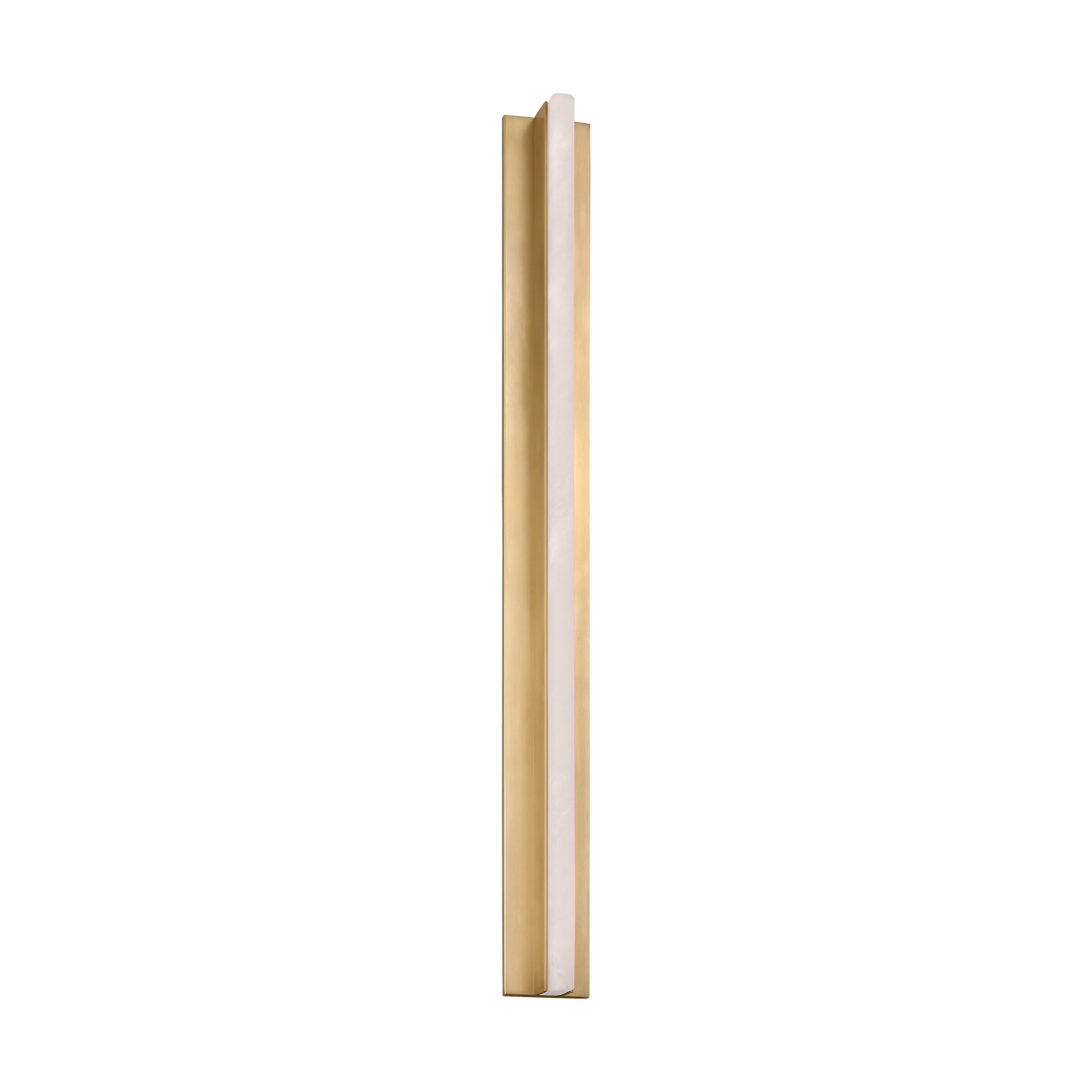 Linea 32 Sconce hand rubbed antique brass 2700K 90 CRI
