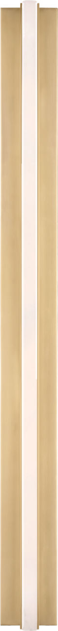 Linea 32 Sconce hand rubbed antique brass 2700K 90 CRI