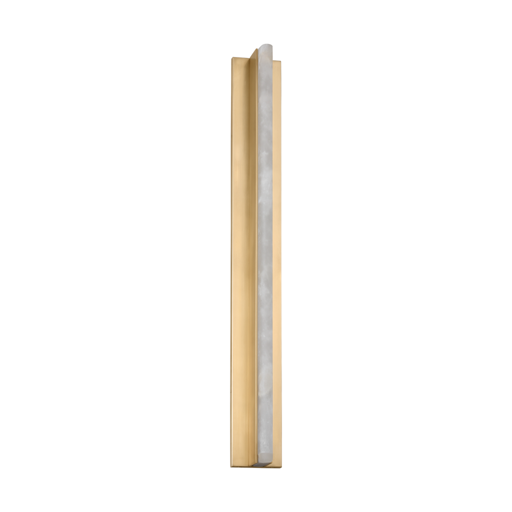 Linea 25 Sconce Hand Rubbed Antique Brass 2700K 90 CRI