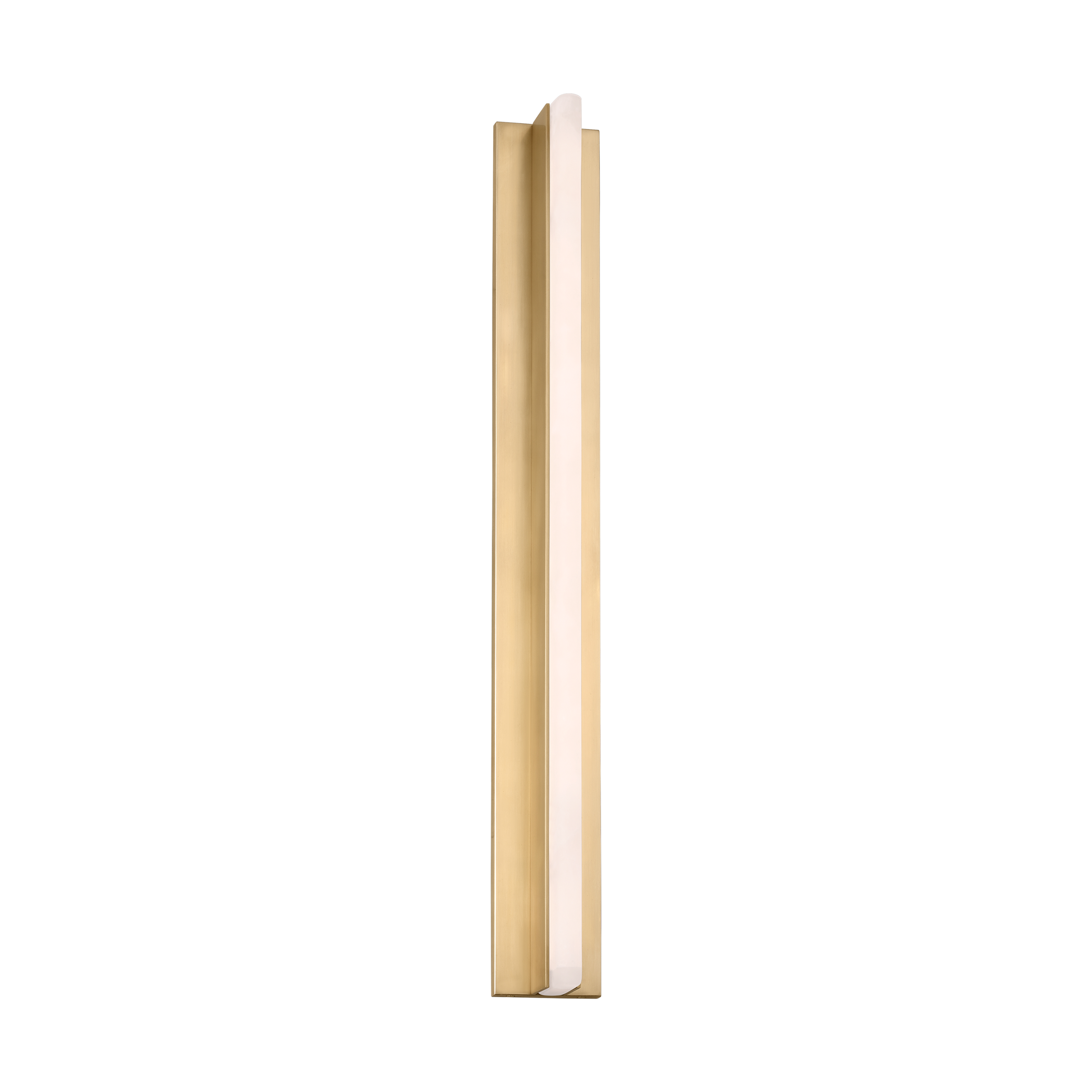 Linea 25 Sconce Hand Rubbed Antique Brass 2700K 90 CRI