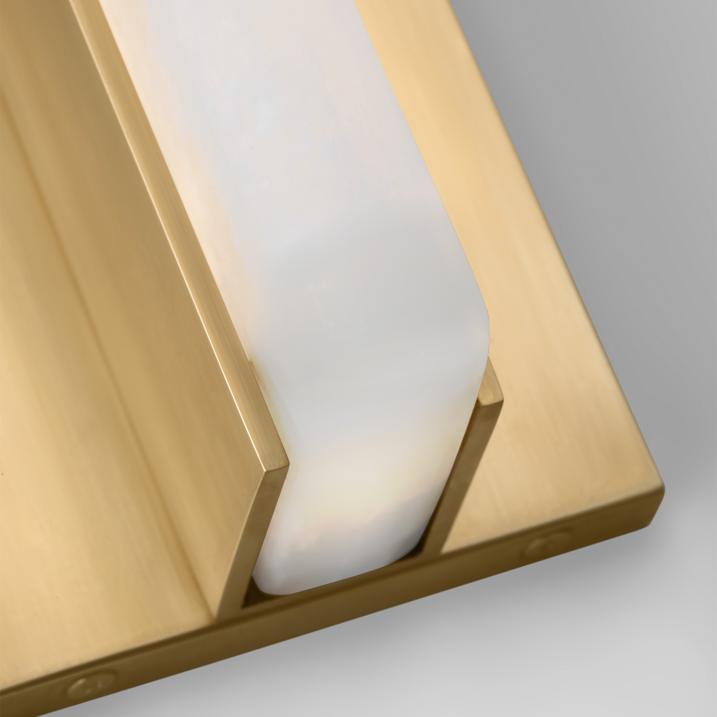 Linea 25 Sconce Hand Rubbed Antique Brass 2700K 90 CRI