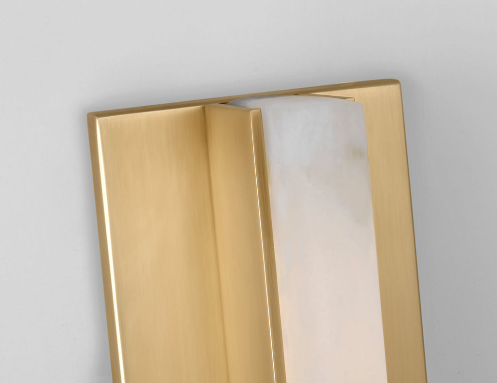 Linea 25 Sconce Hand Rubbed Antique Brass 2700K 90 CRI