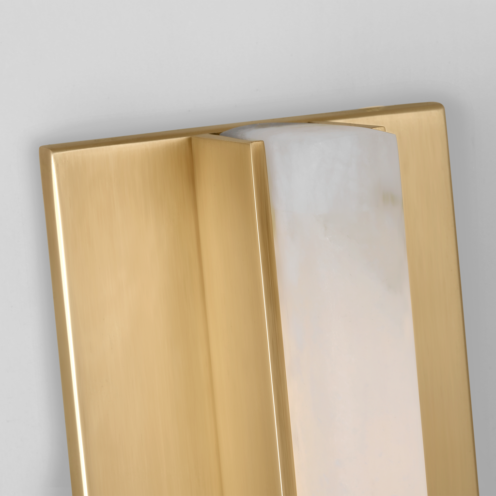 Linea 25 Sconce Hand Rubbed Antique Brass 2700K 90 CRI