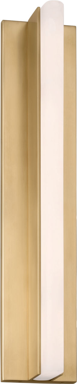 Linea 15 Sconce Hand Rubbed Antique Brass 2700K 90 CRI
