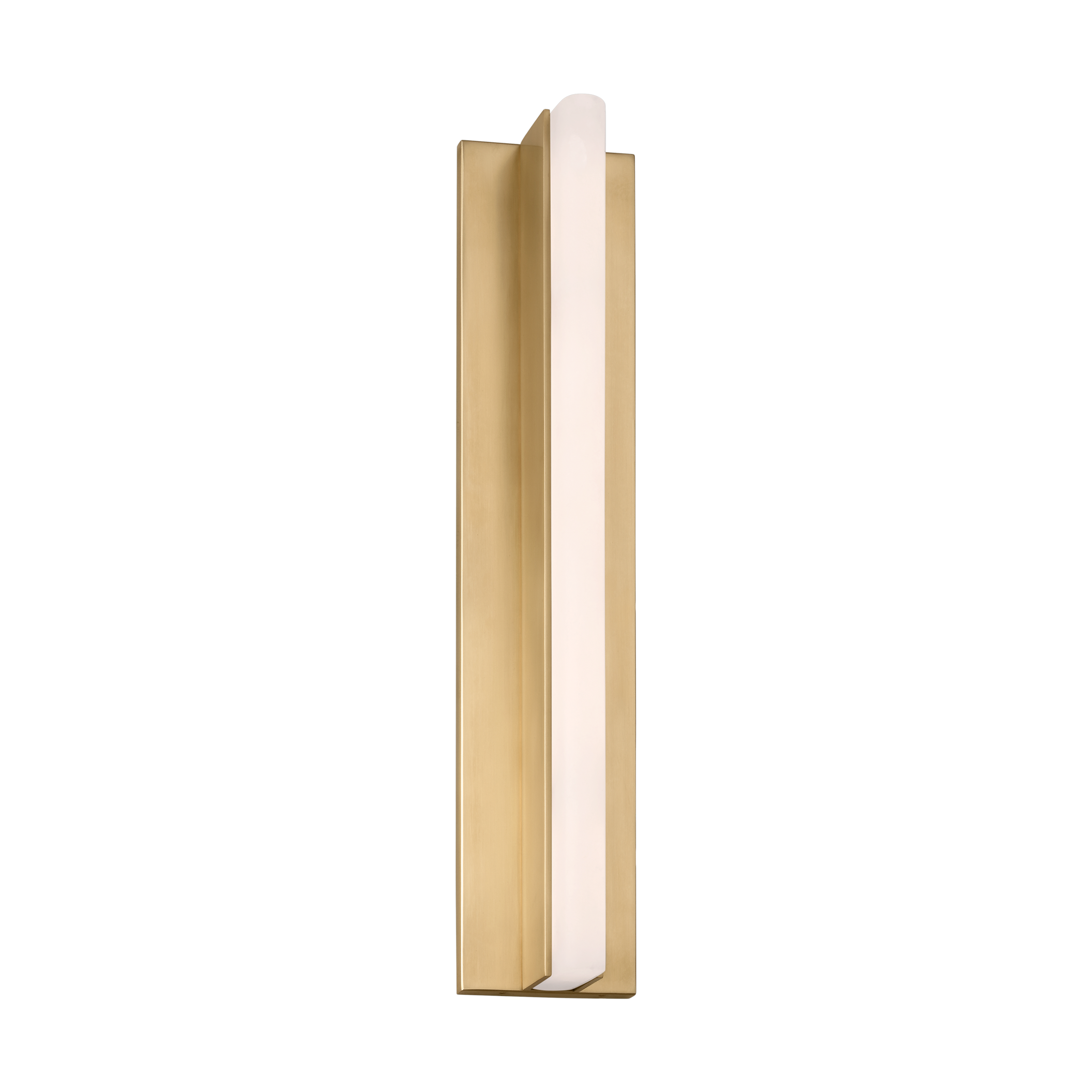 Linea 15 Sconce Hand Rubbed Antique Brass 2700K 90 CRI