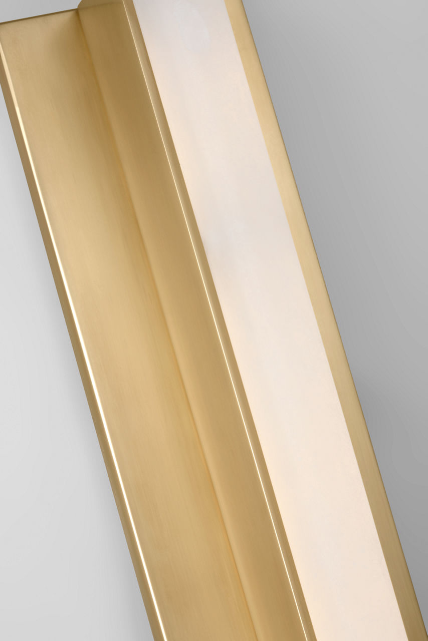 Linea 15 Sconce Hand Rubbed Antique Brass 2700K 90 CRI