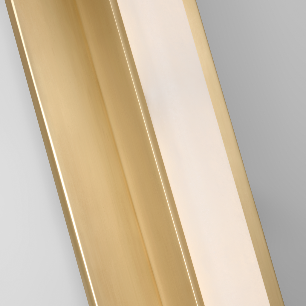 Linea 15 Sconce Hand Rubbed Antique Brass 2700K 90 CRI
