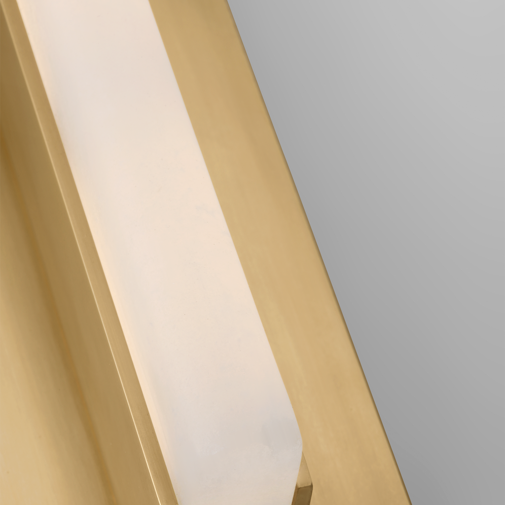 Linea 15 Sconce Hand Rubbed Antique Brass 2700K 90 CRI