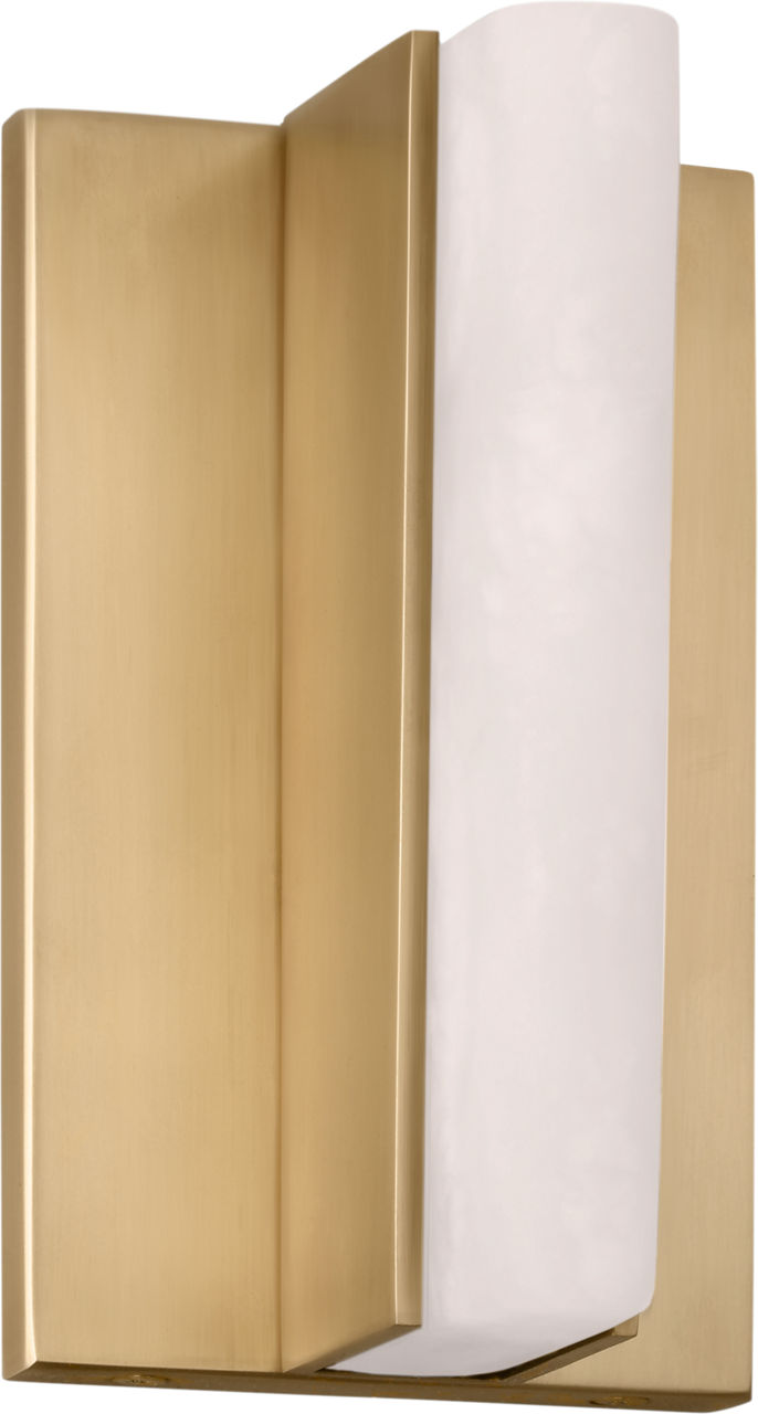 Linea 5 Sconce Hand Rubbed Antique Brass 2700K 90 CRI