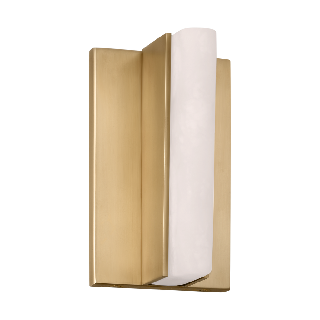 Linea 5 Sconce Hand Rubbed Antique Brass 2700K 90 CRI