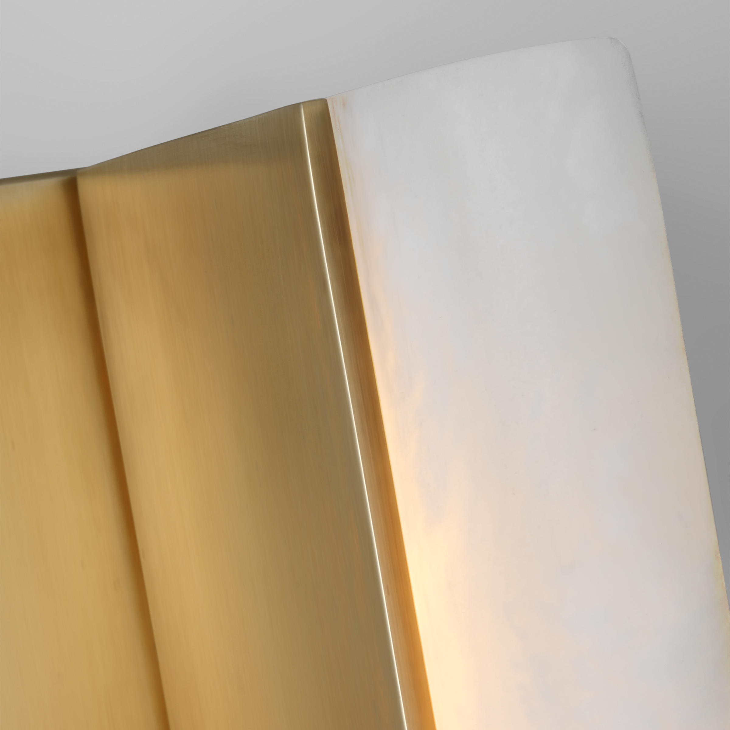 Linea 5 Sconce Hand Rubbed Antique Brass 2700K 90 CRI