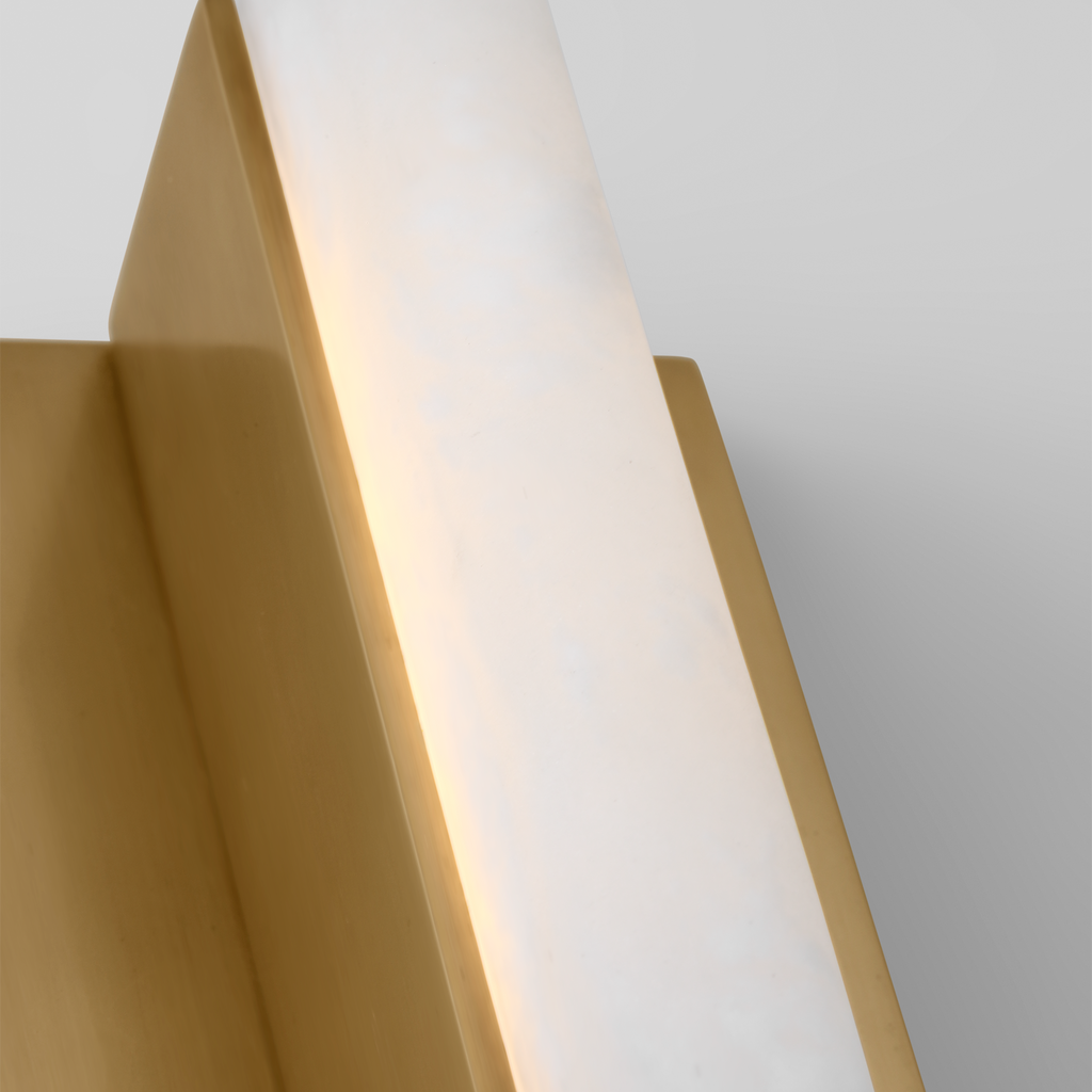 Linea 5 Sconce Hand Rubbed Antique Brass 2700K 90 CRI