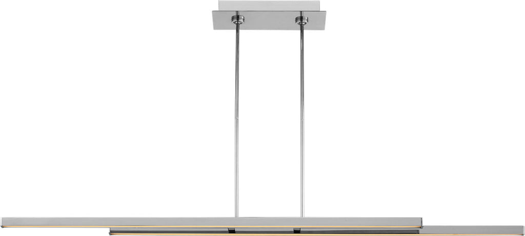Stagger 2 60 Linear Suspension Polished stainless steel LED 2700K 90 CRI 120-277V