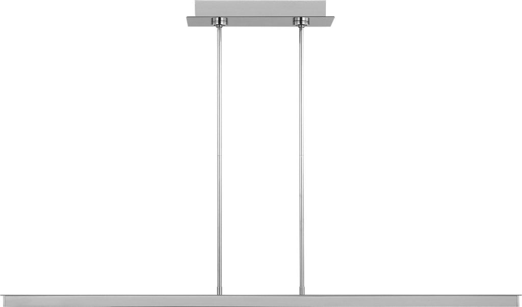 Stagger 48 Linear Suspension Polished stainless steel LED 2700K 90 CRI 120-277V