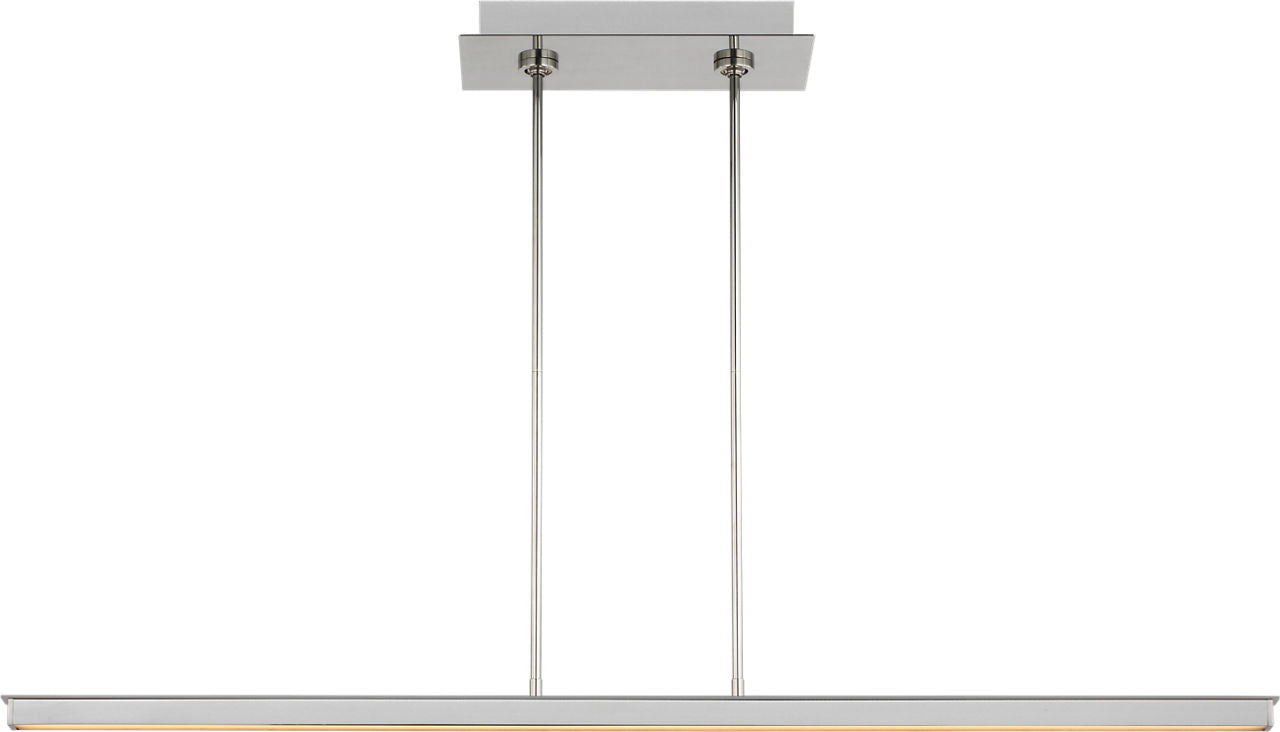 Stagger 48 Linear Suspension Polished stainless steel LED 2700K 90 CRI 120-277V