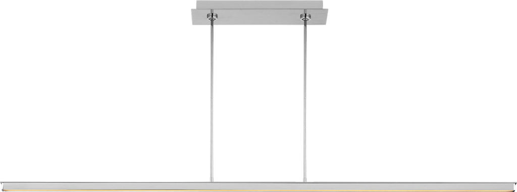 Stagger 72 Linear Suspension polished stainless steel 2700K 90 CRI integrated led 90 cri 2700k 120v-277v unv