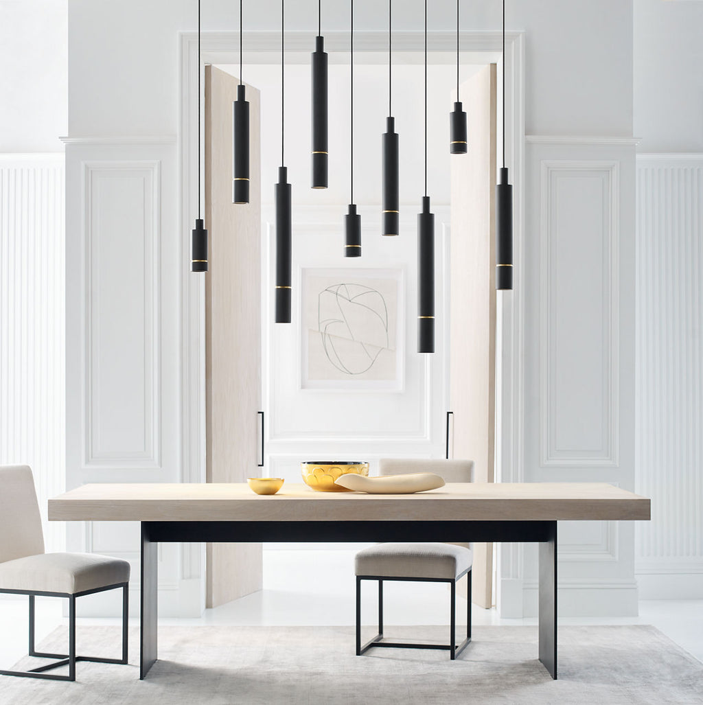 Sottile X-Large Pendant Nightshade Black LED 2700K 90 CRI 120-277V