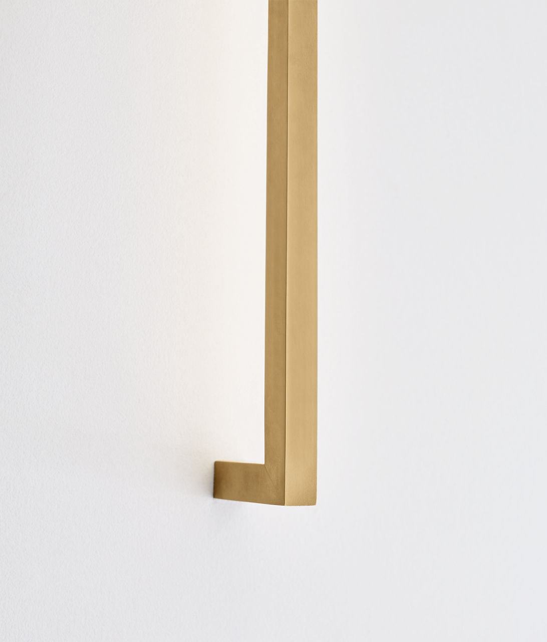 Stagger Small Wall Sconce Natural Brass Integrated LED 2700K 90 CRI 120V