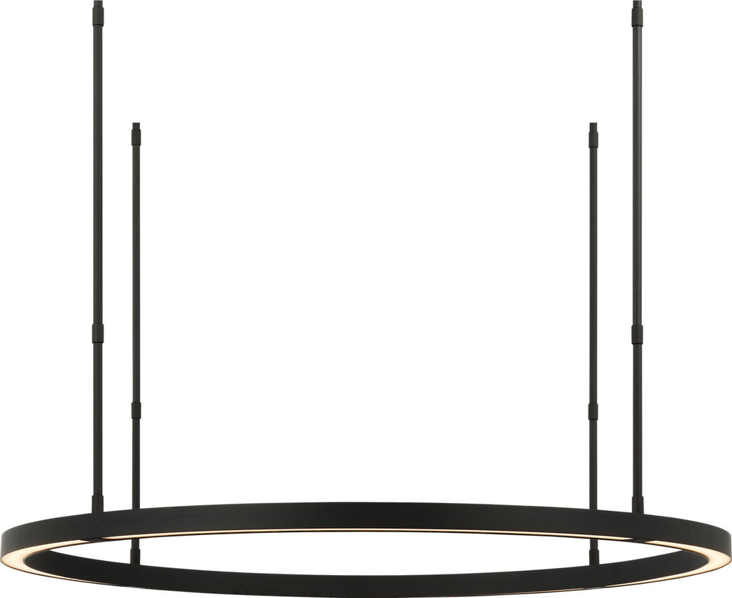 Stagger Ring Medium Chandelier Nightshade Black 2700K 90 CRI