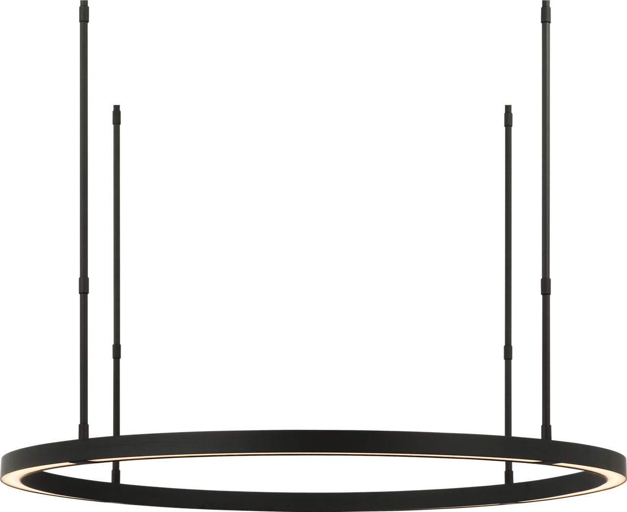 Stagger Ring Medium Chandelier Nightshade Black 2700K 90 CRI