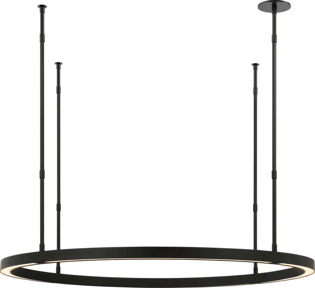 Stagger Ring Medium Chandelier Nightshade Black 2700K 90 CRI