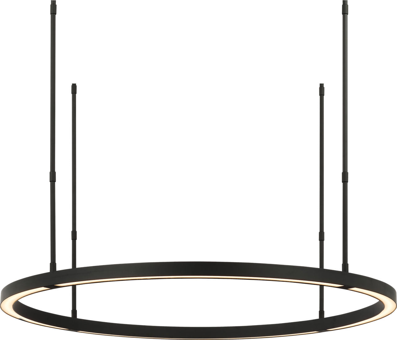 Stagger Ring Medium Chandelier Nightshade Black 2700K 90 CRI