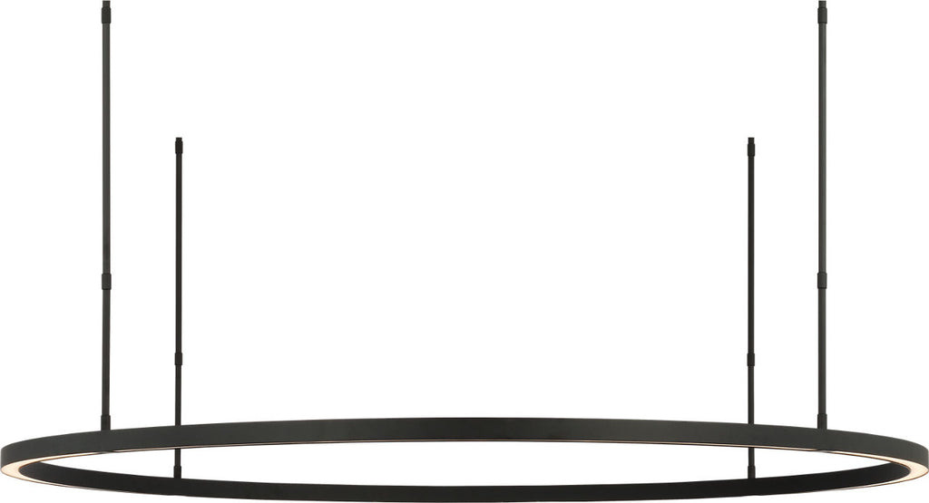 Stagger Ring X-Large Chandelier Nightshade Black 2700K 90 CRI