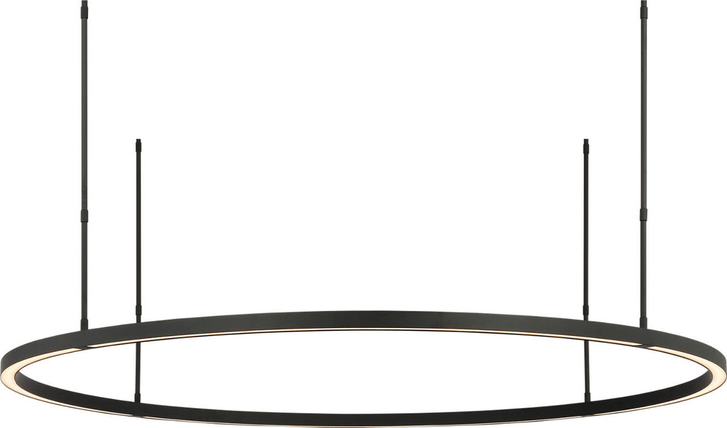 Stagger Ring X-Large Chandelier Nightshade Black 2700K 90 CRI