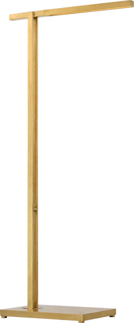 Stagger Small Floor Lamp Natural Brass 2700K 90 CRI