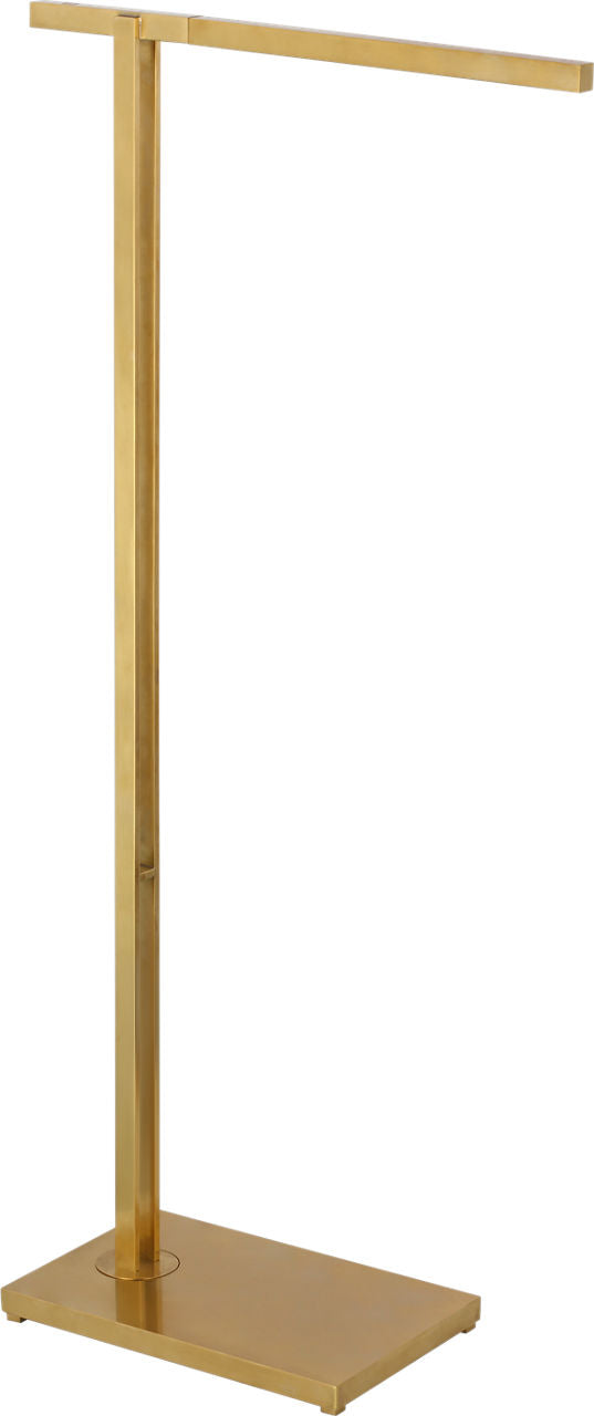 Stagger Small Floor Lamp Natural Brass 2700K 90 CRI