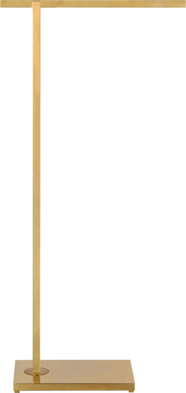 Stagger Small Floor Lamp Natural Brass 2700K 90 CRI