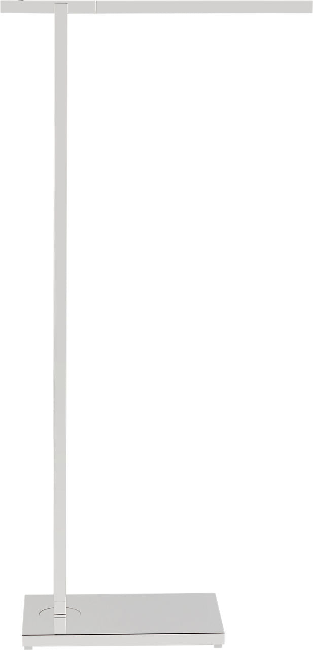 Stagger Small Floor Lamp Polished Nickel 2700K 90 CRI