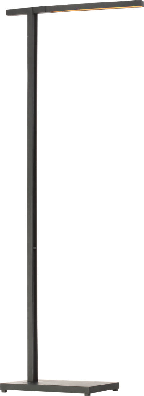 Stagger Medium Floor Lamp Nightshade Black 2700K 90 CRI