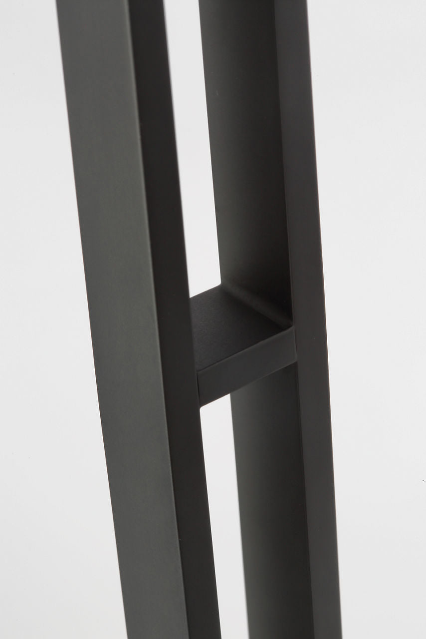 Stagger Medium Floor Lamp Nightshade Black 2700K 90 CRI