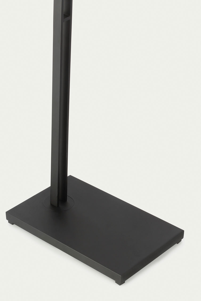 Stagger Medium Floor Lamp Nightshade Black 2700K 90 CRI