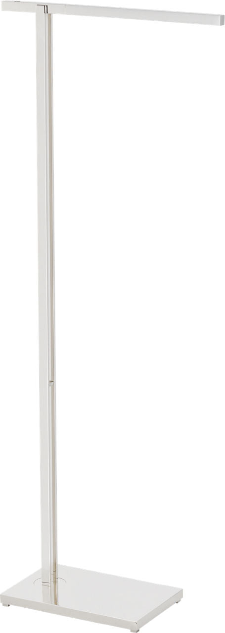 Stagger Medium Floor Lamp polished nickel 2700K 90 CRI